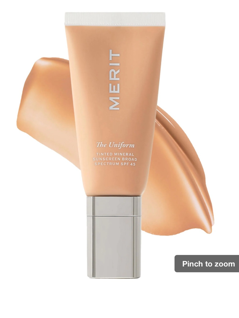 MERIT The Uniform Tinted Mineral Sunscreen SPF 45 — shade 14